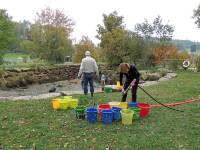 Frisches Wasser ist gefragt.